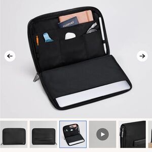 AWAY. Laptop sleeve. Black. BRAND NEW.